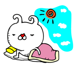 Fun! bear and rabbit (standard) sticker #11281672