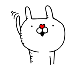 Fun! bear and rabbit (standard) sticker #11281674