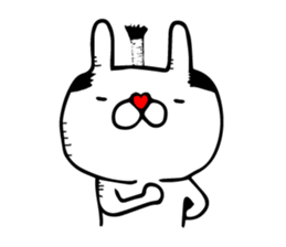 Fun! bear and rabbit (standard) sticker #11281676