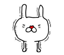 Fun! bear and rabbit (standard) sticker #11281678