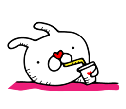 Fun! bear and rabbit (standard) sticker #11281686