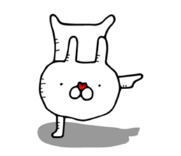 Fun! bear and rabbit (standard) sticker #11281688