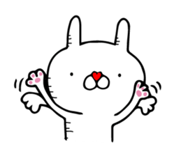 Fun! bear and rabbit (standard) sticker #11281689