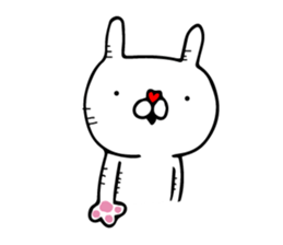 Fun! bear and rabbit (standard) sticker #11281692