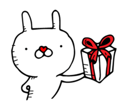 Fun! bear and rabbit (standard) sticker #11281693