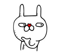 Fun! bear and rabbit (standard) sticker #11281699