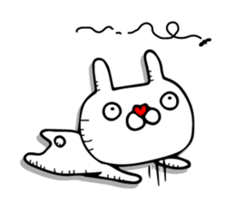 Fun! bear and rabbit (standard) sticker #11281701