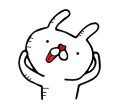 Fun! bear and rabbit (standard) sticker #11281707