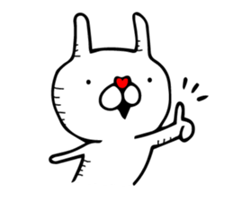 Fun! bear and rabbit (standard) sticker #11281709