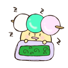 Mr. Japanese confection mushroom sticker #11281715