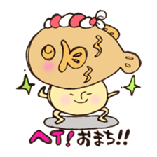 Mr. Japanese confection mushroom sticker #11281716