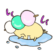 Mr. Japanese confection mushroom sticker #11281733