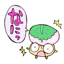 Mr. Japanese confection mushroom sticker #11281735