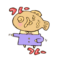 Mr. Japanese confection mushroom sticker #11281737