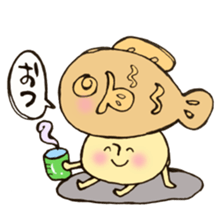 Mr. Japanese confection mushroom sticker #11281739