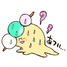 Mr. Japanese confection mushroom sticker #11281746