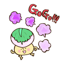 Mr. Japanese confection mushroom sticker #11281748