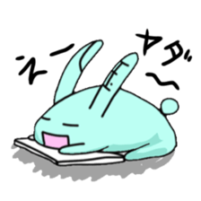 shikoku rabbit sticker #11282043