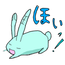 shikoku rabbit sticker #11282049