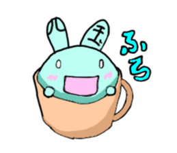 shikoku rabbit sticker #11282050