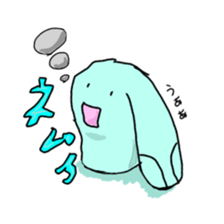 shikoku rabbit sticker #11282059