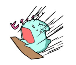 shikoku rabbit sticker #11282062