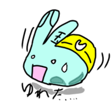 shikoku rabbit sticker #11282067