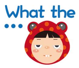 Red frog -KiKi sticker #11282355