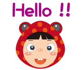 Red frog -KiKi sticker #11282360