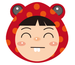 Red frog -KiKi sticker #11282385