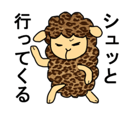 sheep speaks the Kansai dialect 2 sticker #11282437