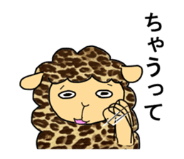 sheep speaks the Kansai dialect 2 sticker #11282442