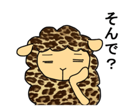 sheep speaks the Kansai dialect 2 sticker #11282454