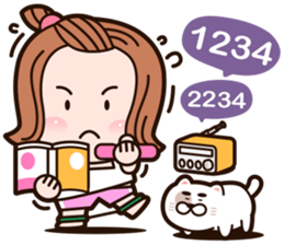 Angel go go go! sticker #11283477