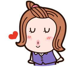 Angel go go go! sticker #11283509