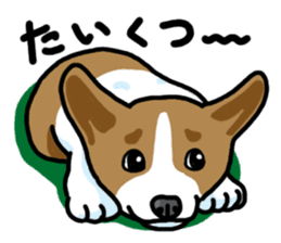 Wanko-Biyori Vol.5 Corgi sticker #11283512