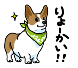 Wanko-Biyori Vol.5 Corgi sticker #11283515