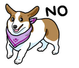 Wanko-Biyori Vol.5 Corgi sticker #11283525