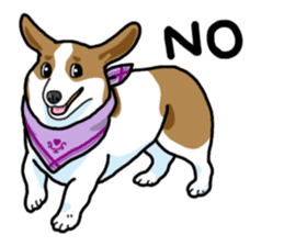 Wanko-Biyori Vol.5 Corgi sticker #11283525