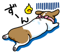 Wanko-Biyori Vol.5 Corgi sticker #11283534