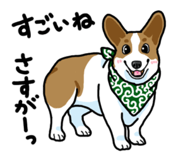 Wanko-Biyori Vol.5 Corgi sticker #11283539