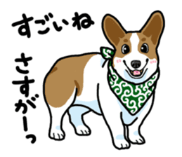 Wanko-Biyori Vol.5 Corgi sticker #11283539