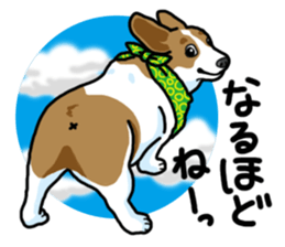 Wanko-Biyori Vol.5 Corgi sticker #11283543