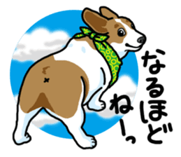 Wanko-Biyori Vol.5 Corgi sticker #11283543