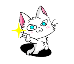 Alien KOKE and Boy and Cat English ver. sticker #11283993