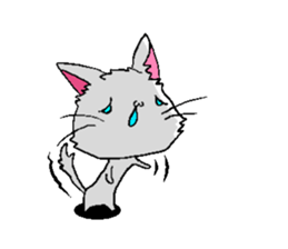 Alien KOKE and Boy and Cat English ver. sticker #11284000