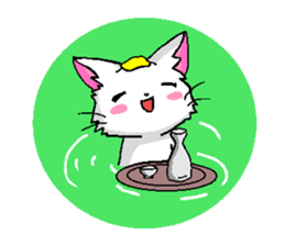 Alien KOKE and Boy and Cat English ver. sticker #11284002