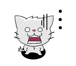 Alien KOKE and Boy and Cat English ver. sticker #11284020