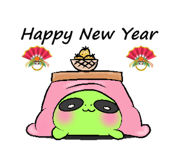 Alien KOKE and Boy and Cat English ver. sticker #11284025