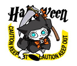 Alien KOKE and Boy and Cat English ver. sticker #11284029